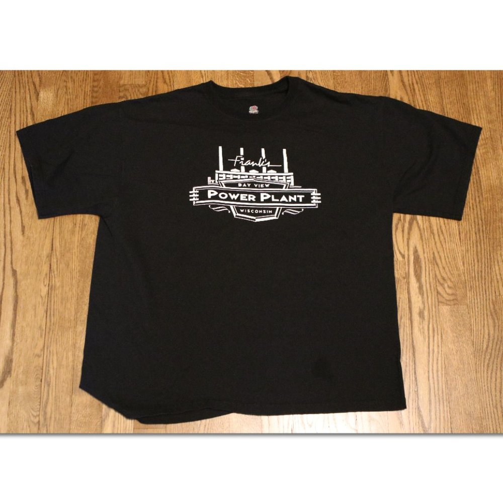 Frank's Power Plant Milwaukee Wisconsin Bay View Bar Tavern T shirt